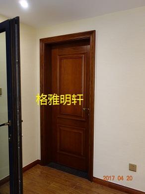 西安实木整装工厂格雅明轩中式安装实景案例
