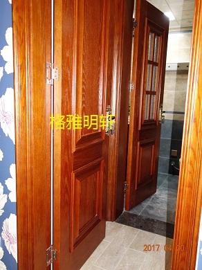 格雅明轩新中式实木定制工厂安装实景案例