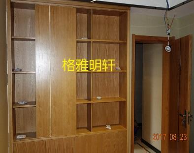 西安美国红橡全屋定制工厂安装实景案例