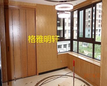 陕西原木全屋定制工厂美国红橡安装实景案例